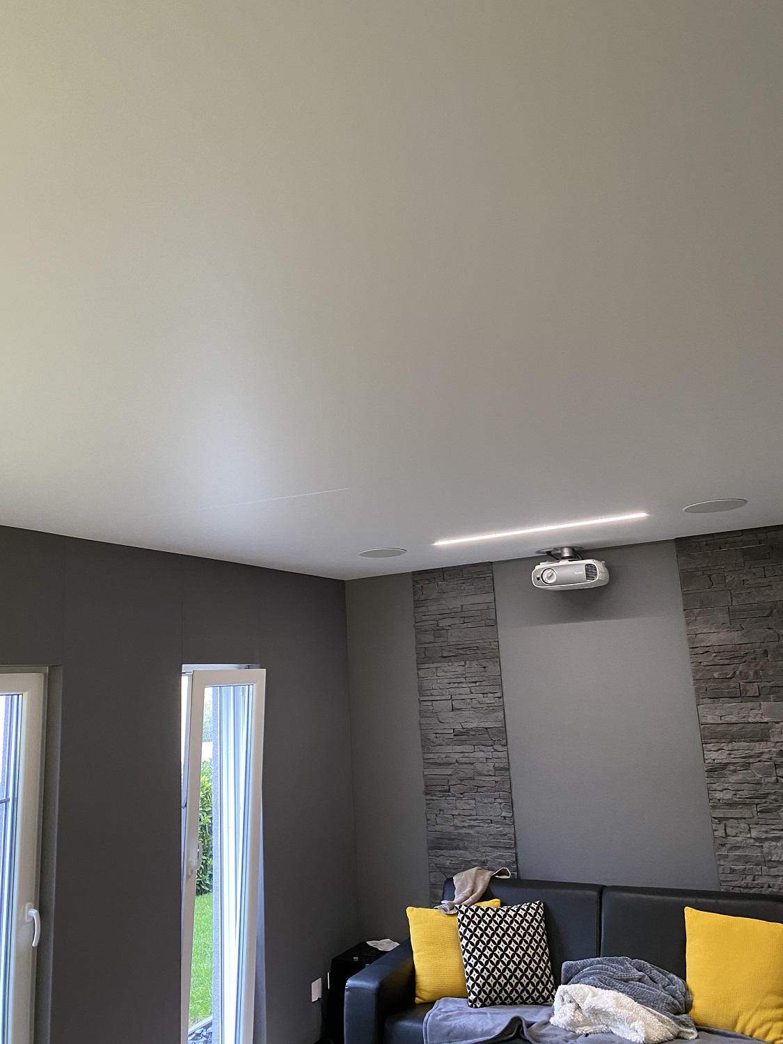 plafond tendu led